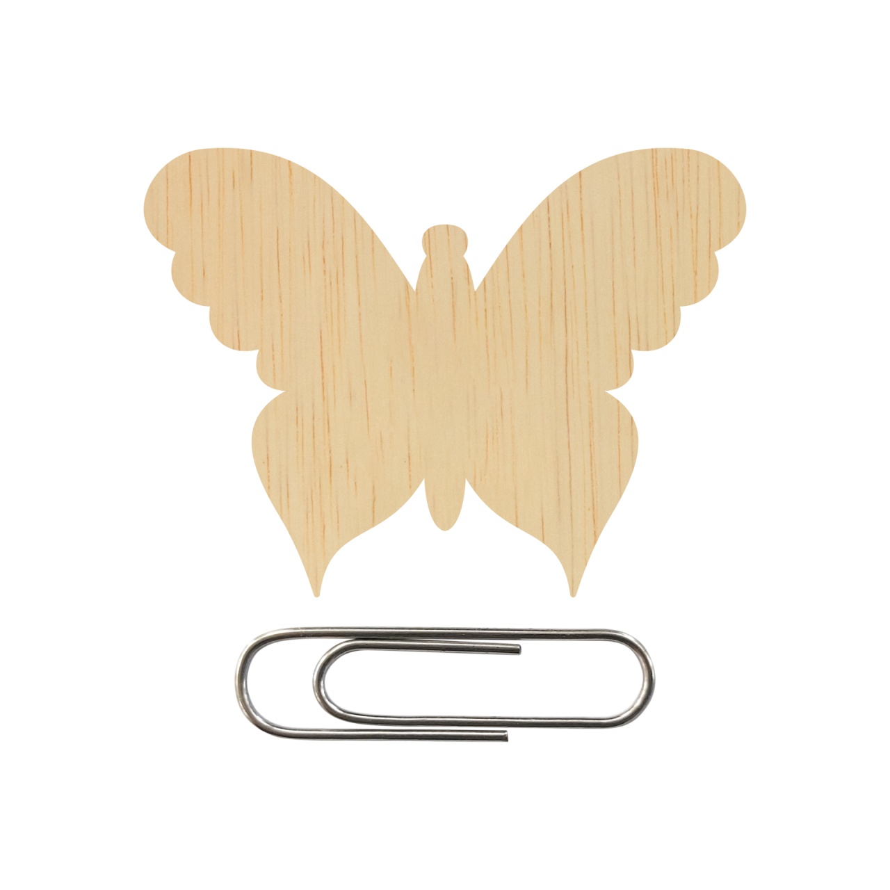 Fluture, 4×2,7 cm, placaj