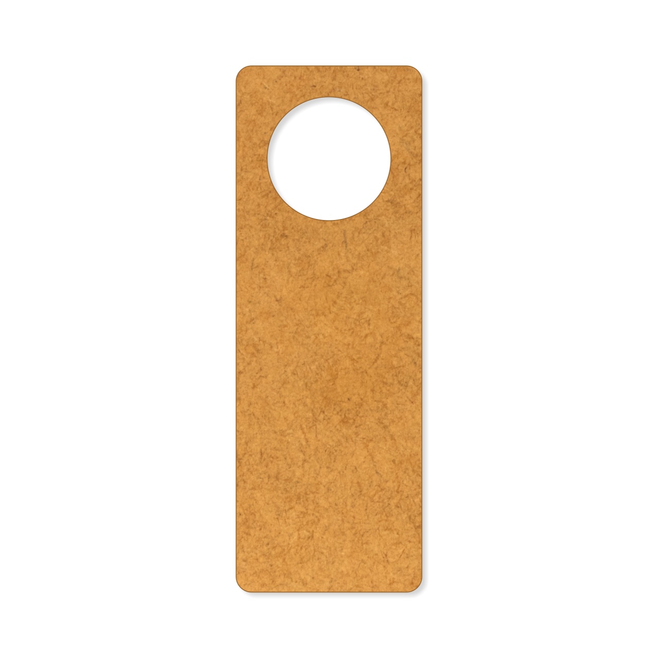 Door tag vintage cu inimă, 6×17 cm, HDF