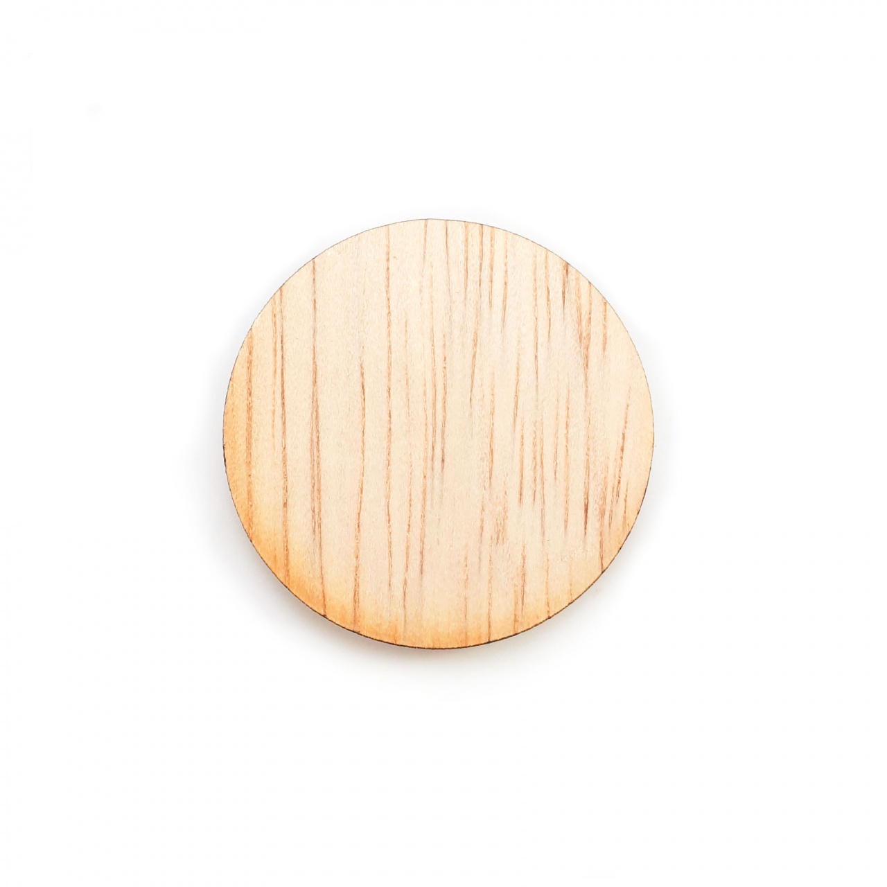 Bază rotundă Ø2,5 cm, placaj lemn