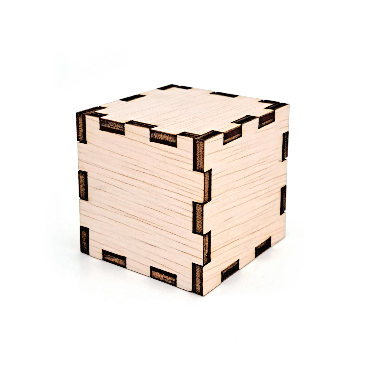 Cubuleț, 6×6×6 cm, placaj lemn