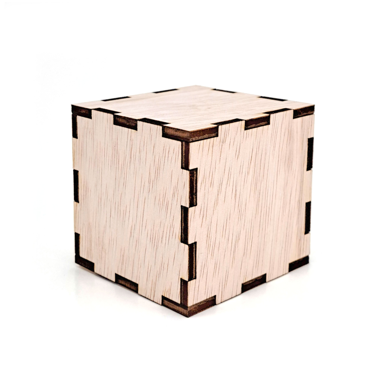 Cubuleț, 8×8×8 cm, placaj lemn