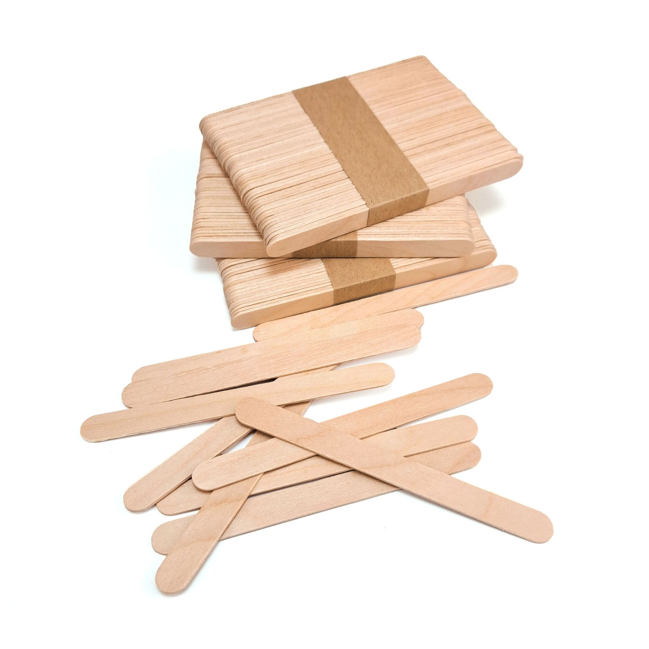 Spatule lemn, 11×0,5 cm, 50 buc