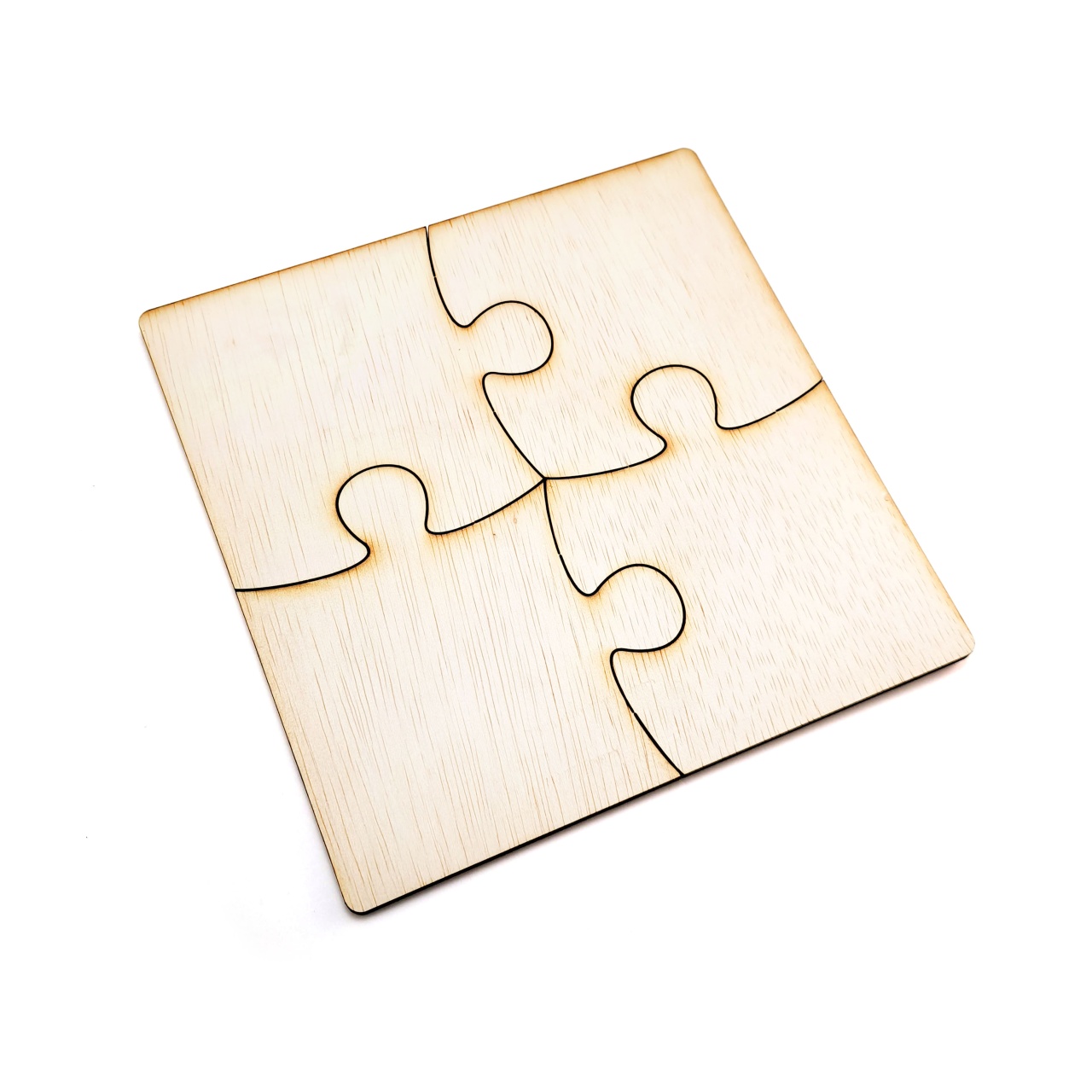 Puzzle dreptunghi 6 piese, 30×42 cm, placaj lemn