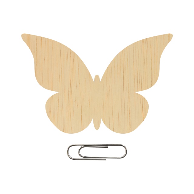 Fluture, 7×4,5 cm, placaj :: 7 cm