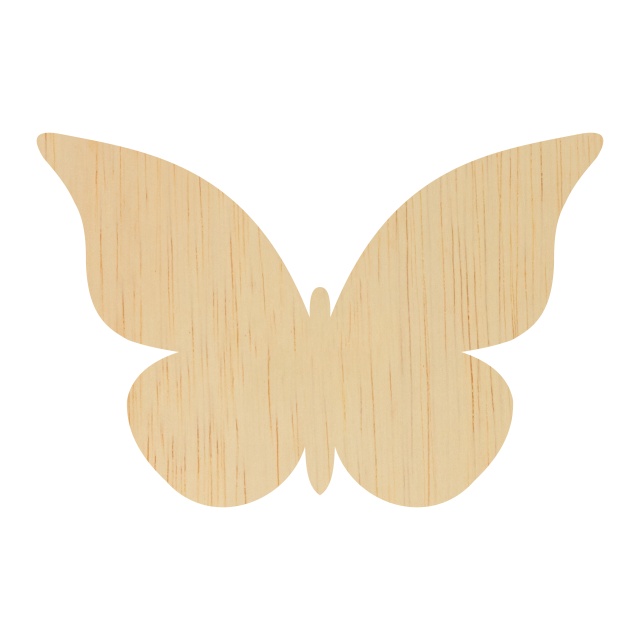 Fluture, 10×6,5 cm, placaj