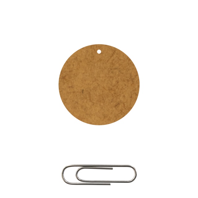 Bază rotundă cu sau fără gaură, HDF, 3 cm :: Ø3 cm