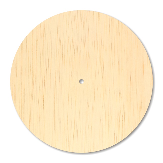 Cadran ceas rotund, Ø35 cm, placaj lemn :: Ø35cm