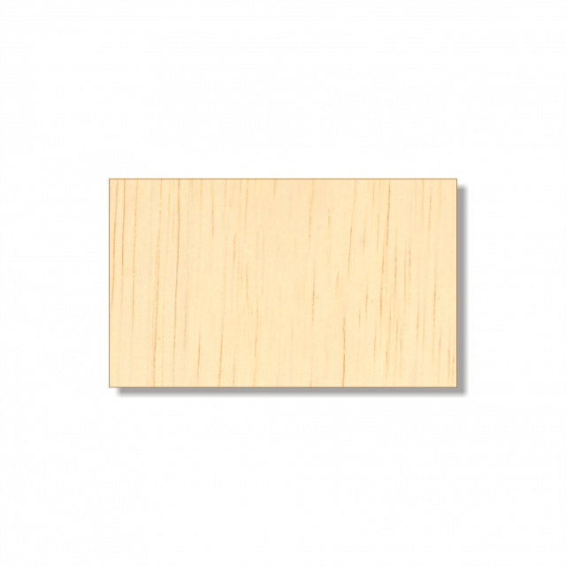 Dreptunghi, 5×3 cm, placaj lemn natur :: 5x3 cm