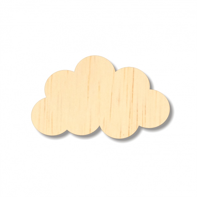 Norișor, 5×3 cm, placaj lemn natur :: 5 cm
