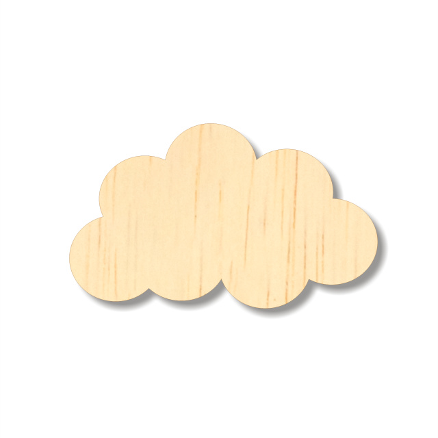 Norișor, 7×4,5 cm, placaj lemn natur