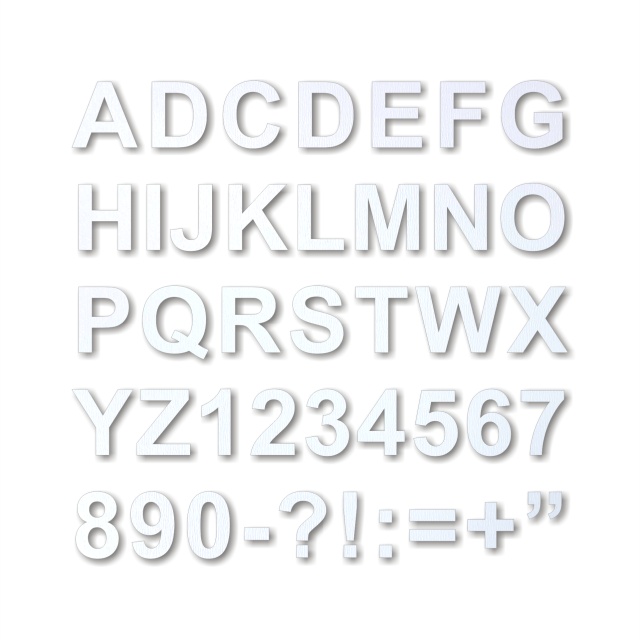 Literă sau cifră clasică din alfabet, 20 cm înălțime, placaj lemn, 1 buc :: 20 cm