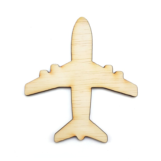 Avion, 13,5×15 cm, placaj lemn