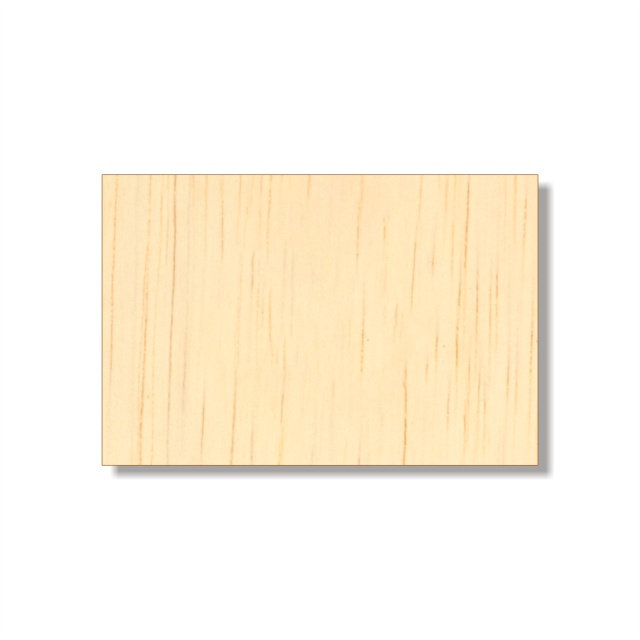 Dreptunghi, 7,5×5 cm, placaj lemn natur :: 7,5x5 cm