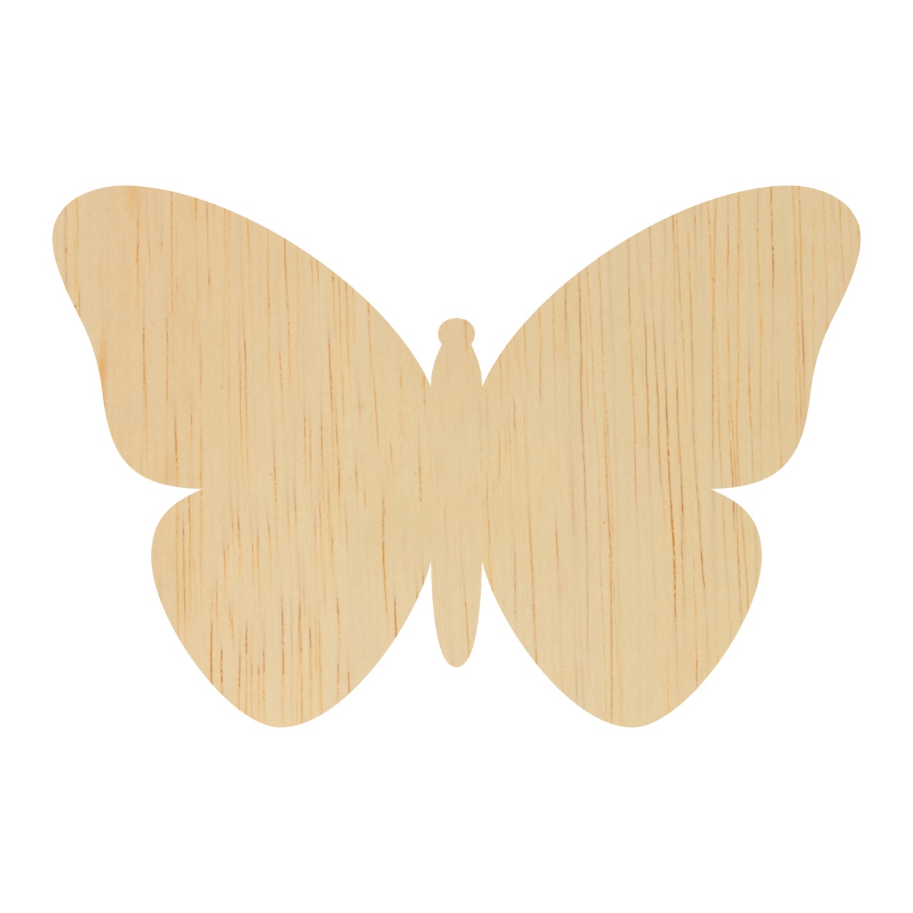 Fluture, 4×2,7 cm, placaj :: 4 cm