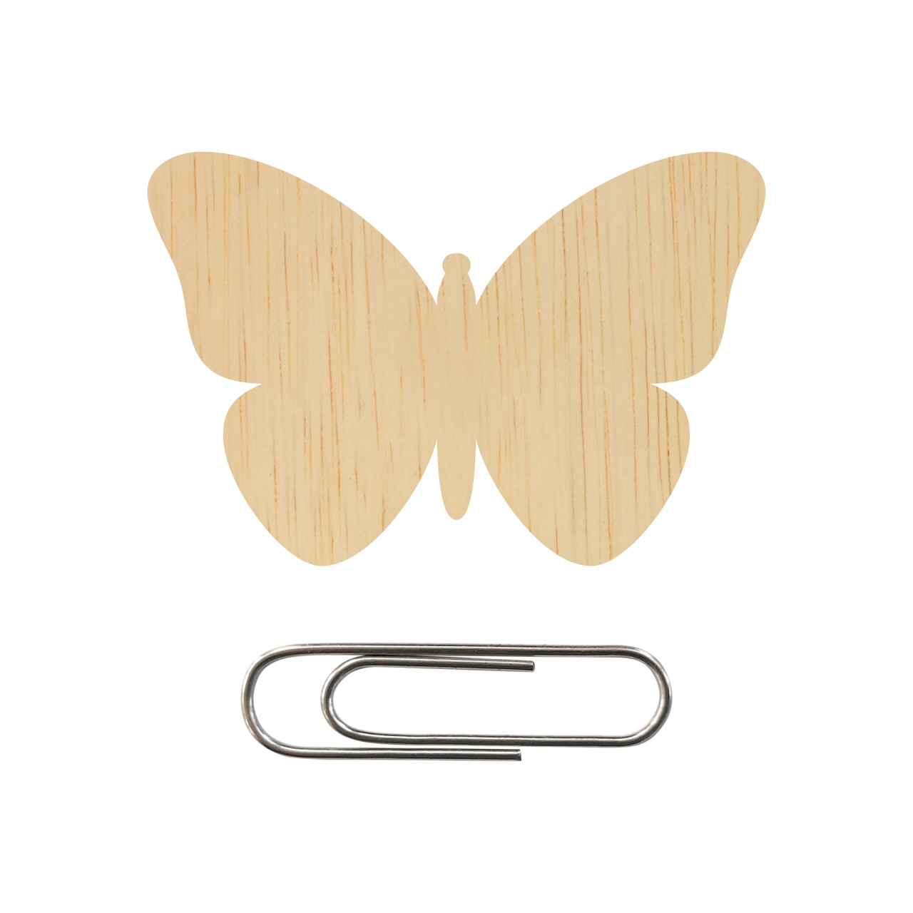 Fluture, 4×2,7 cm, placaj :: 4 cm