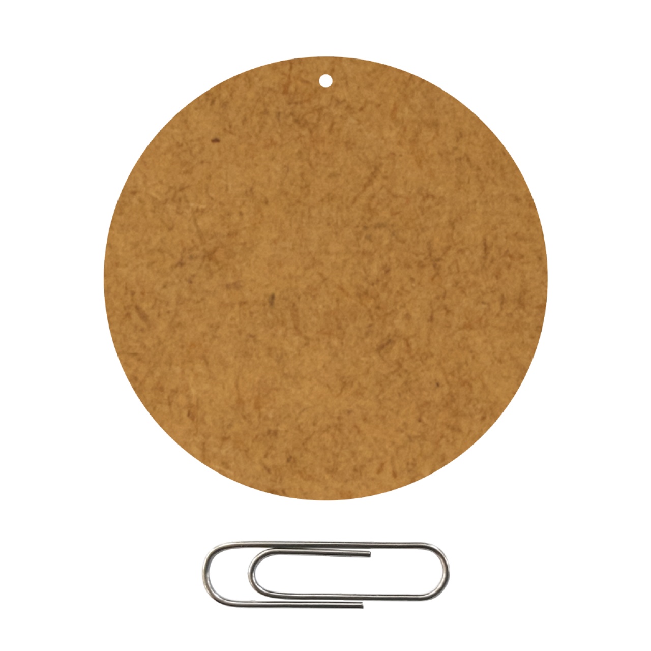 Bază rotundă pentru cercei, Ø5 cm, HDF/MDF :: Ø5 cm