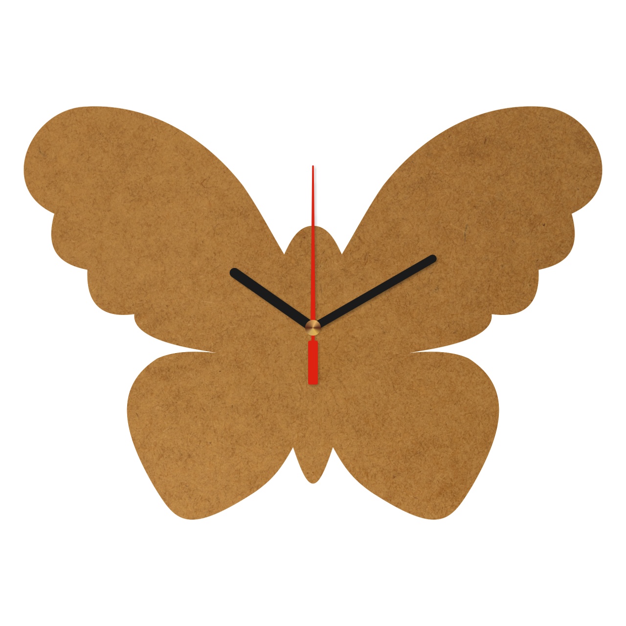Cadran ceas fluture, HDF, 35×25 cm