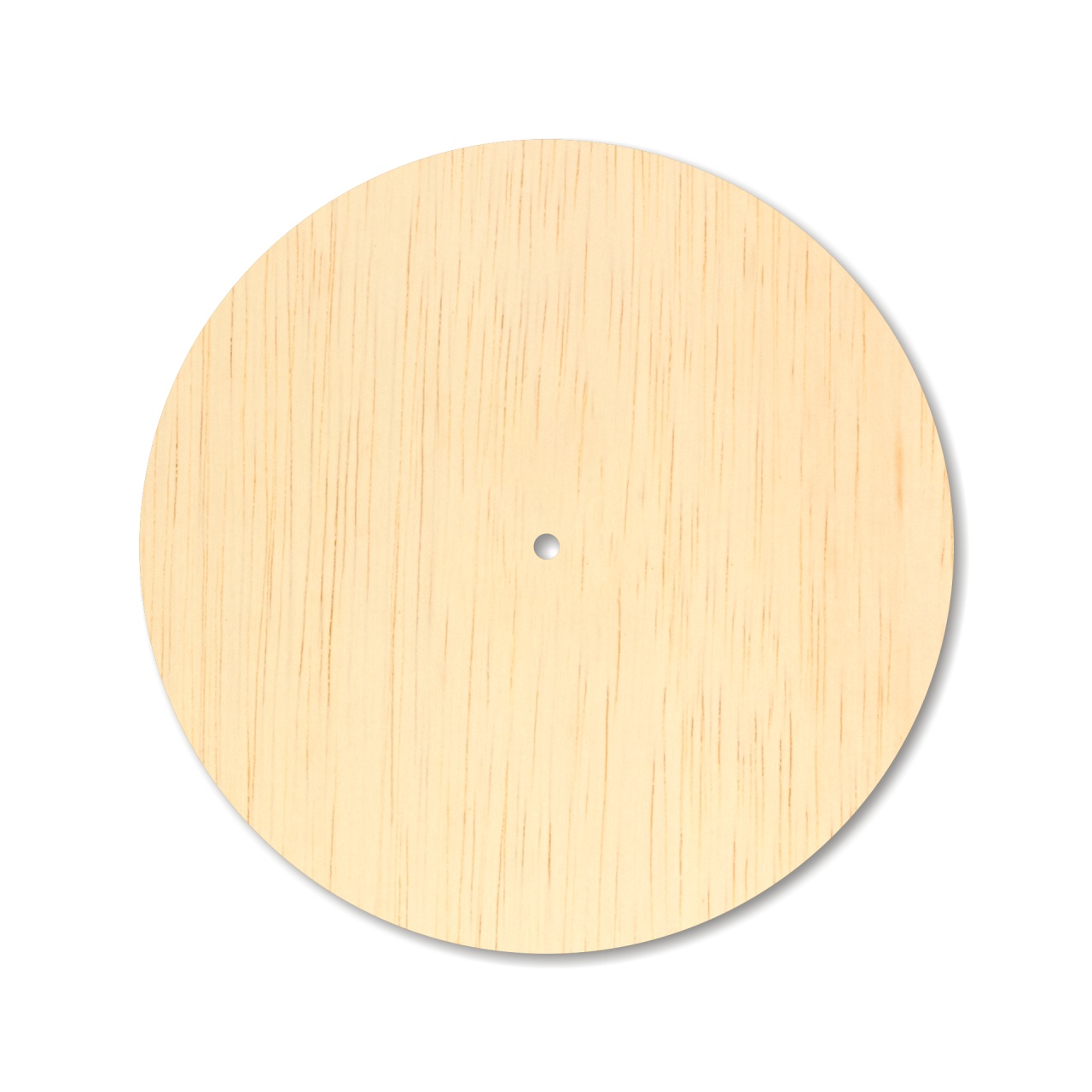 Cadran ceas rotund, Ø25 cm, placaj lemn :: Ø25 cm