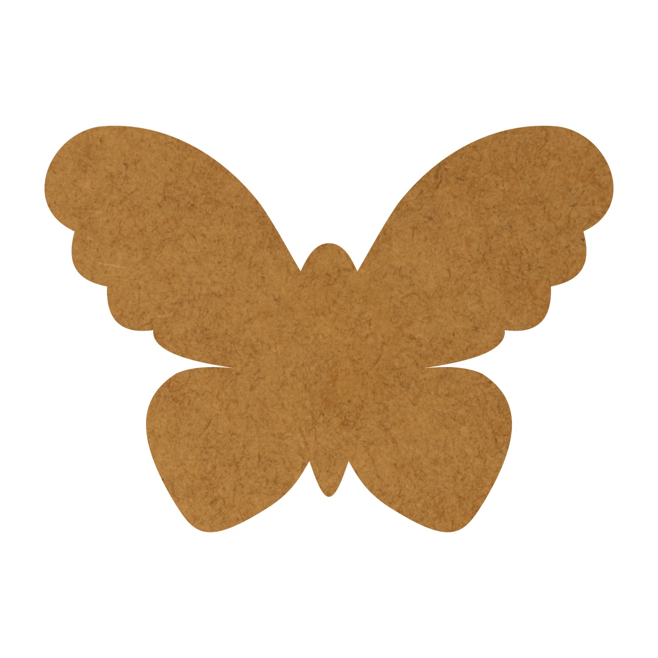 Suport pahar fluture, HDF, 9×6,5 cm :: 10 buc